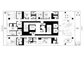 Click to View the Full-Floor Penthouse Residence Floorplan.