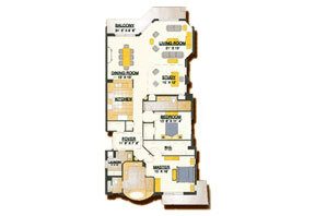 Click to View the Cantana Model Floorplan.