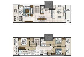 Click to View the Unit A Floorplan.