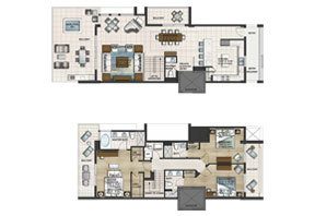 Click to View the Unit F Floorplan.