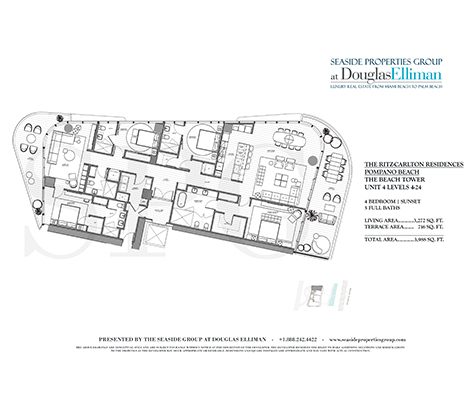 Thumbnail Floorplan for Unit 4 Levels 4-24