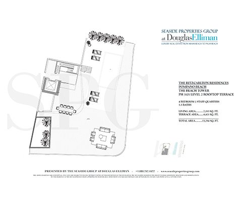 Thumbnail Floorplan for PH 3101 Level 2 Floor 31