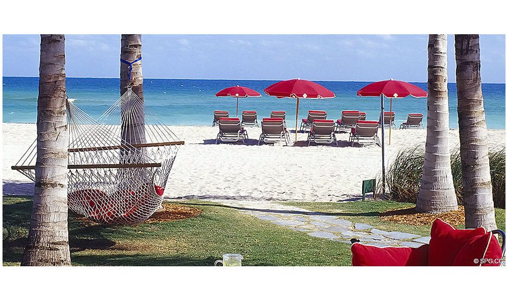 Beach at Acqualina, Luxury Oceanfront Condominiums Located at 17885 Collins Avenue, Sunny Isles Beach, FL 33160